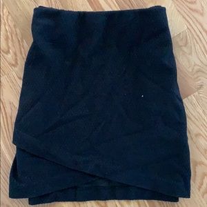 Black pencil skirt